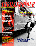 Thrilleresque is a free publication dedicated to thriller and mystery authors and their fans.